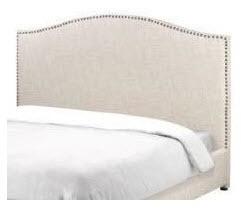 Cleveland Upholstered Panel Headboard - HB-JA-FQ-M201 - Full/Queen - Grey