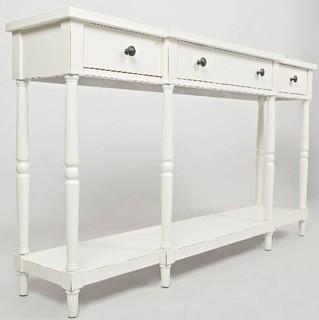 Jofran Inc. - Stately Home 60" Breakfront Console - Antique White