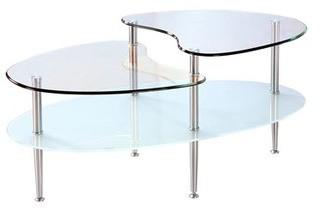 Walker Edison - 38" Mariner Dual Oval Coffee Table - C38B5