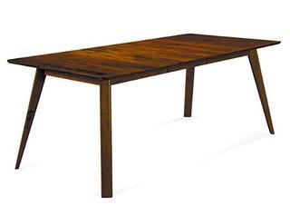 Saloom Furniture Alton SSWI 3648 36 x 48" Rectangular Maple Dining Table - Smooth Top with Flax Finish 