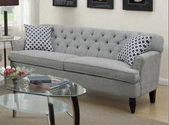 Pondex - Sofa - F6940-2 - Beige Color