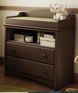 South Shore Angel Changing Table (TH2092) - Espresso