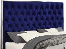 Lexi Navy Spadaro UPH Headboard - King