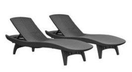 Keter pacific sun lounger - Set of 2