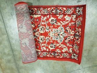 Unique Loom Kashan Collection 6333A 8 ft Runner