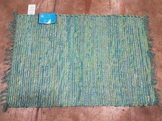 Woven Cotton Rug 2' x 3'