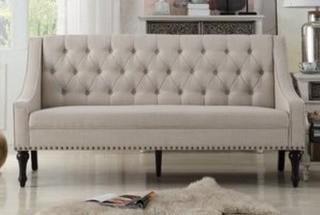 Christiansburg Tufted Sofa - Beige
