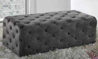 Everly Quinn Paz Cocktail Ottoman (EYQN3910_23002928) - Grey