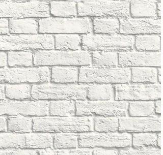 Williston Forge Mullenix Painted Brick 33' L x 20.5 W Wallpaper Roll (WLSG2284_30610757) - 2 Rolls