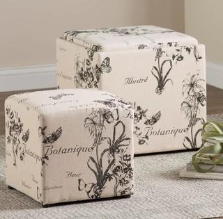 Lark Manor Laureole Storage Ottoman (LARK1424)