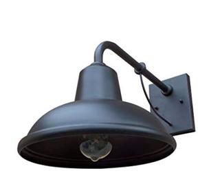 Y Decor EL24301-1BL Tanner 1-Light Outdoor Wall Mount Sconce ? Black