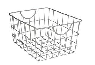 Spectrum Diversified Utility Wire Basket (CXZ1305_17299123) 8x11.75x15" Satin Nickel