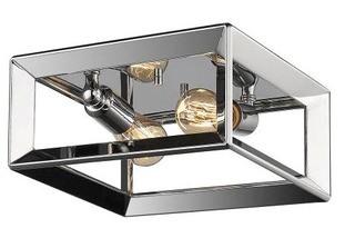 Golden Lighting - 2074-FM CH - Smyth - Two Light Flush Mount