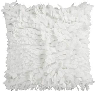 Surya Claire Pillow Hh-069 Ivory With Down Pillow Insert