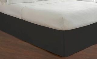 Alwyn Home Luxury Hotel Microfiber Polyester Tailored 14" Bed Skirt" (ANEW1391_21271599_21271602)TwinXL,Black