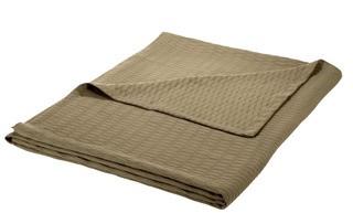 Alwyn Home Elizabeth Super Soft Cotton Blanket (REHO1049_30875596_30875593)Grey, Queen