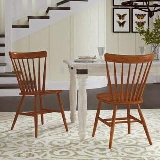 Set of (2) August Grove Marni Solid Wood Dining Chairs (ATGR4434)