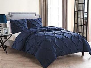 Ophelia & Co. Uma Duvet Cover Set (OPCO1601_22009801_22009799)Navy, Twin