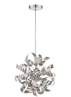 Orren Ellis Copeland 3-Light Globe pendant (OREL6508_23077395)Chrome