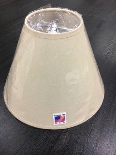 7.5" Beige Lampshade 