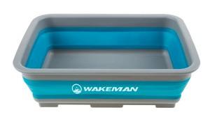 wakeman 10L Collapsible Wash Basin (WKEM1049_20201622) Blue