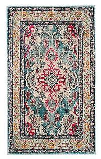 Safavieh Monaco 3x5' MNC243J-3 / Light Blue Fuchsia