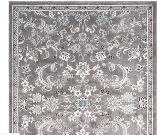 Momeni Floral Area Rug in Gray 5.3x7.6'