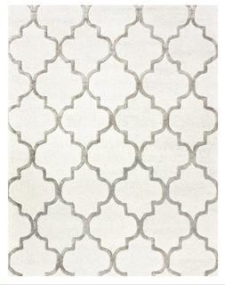 nuLOOM Modella Area Rug, Nickel 7.6x9.6'