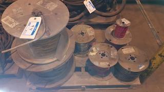 Spools of Assorted Wire