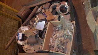 Lot of Assorted Stainless Steel Flanges