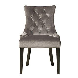 Dining Chair Chrome Velvet (DS2514-900-204)