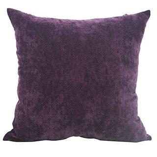 Set of (4) Throw Pillows Purple