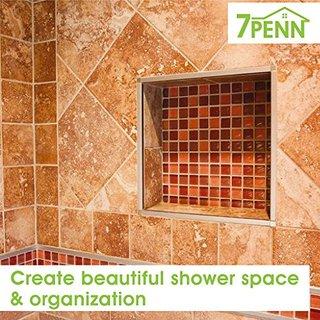 Redi Niche Recessed Shower Shelf 16"x14" Single 