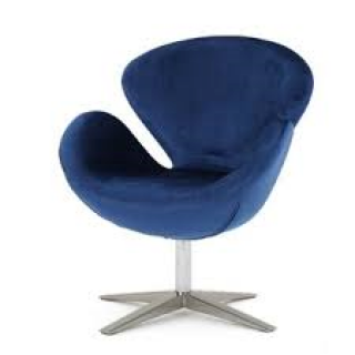 Blue Swivel Chair (DY014ABLU)