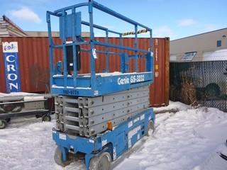 2010 Genie GS-3232 Electric Scissor Lift. S\N GS3211A-96127. Showing 168 Hrs.*Running Condition Unknown*