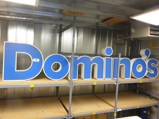 Dominos Sign