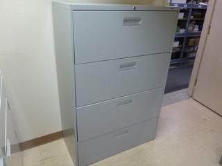 Lateral 4-Drawer Filing Cabinet