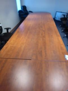 6 Section Boardroom Table