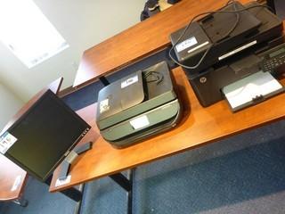 2 HP Printers And Dell Monitor