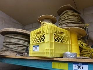 Quantity of Rope, Comes with Approx. 7 Spools, Crate and Line Counter