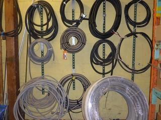 Wall of Miscellaneous Wire and Conduit 