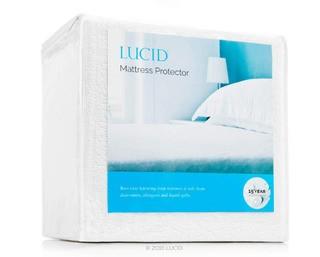Lucid Cotton Therapy Mattress Protector, Full