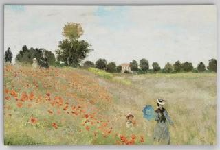 Wexford Home 'Poppy Field' by Claude Monet Print (WEXF1783_28042806_28042804_20349739) 24x36"
