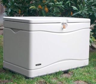 Lifetime Outdoor Storage 80 Gallon Plastic Deck Box (LXT1408)
