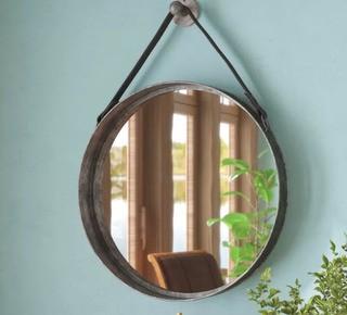 Union Rustic Plante Accent Mirror (HPL5261)30x30x4.5"