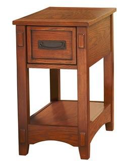 Loon Peak Barrett End Table With Storage