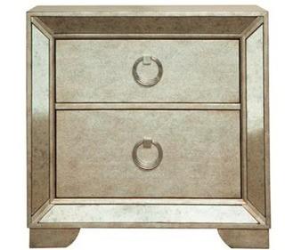 Halstead 2 Drawer Nightstand-Damaged