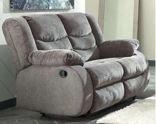 Andover Mills Drennan Reclining Loveseat, Grey