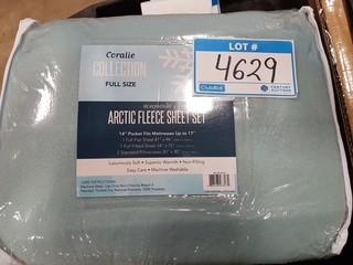 Coralie Collection Full Size Arctic Fleece Sheet Set