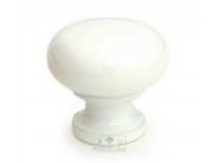 Decorative Hardware Solid Aluminum White KB-6AL-02 - approx 12 pcs